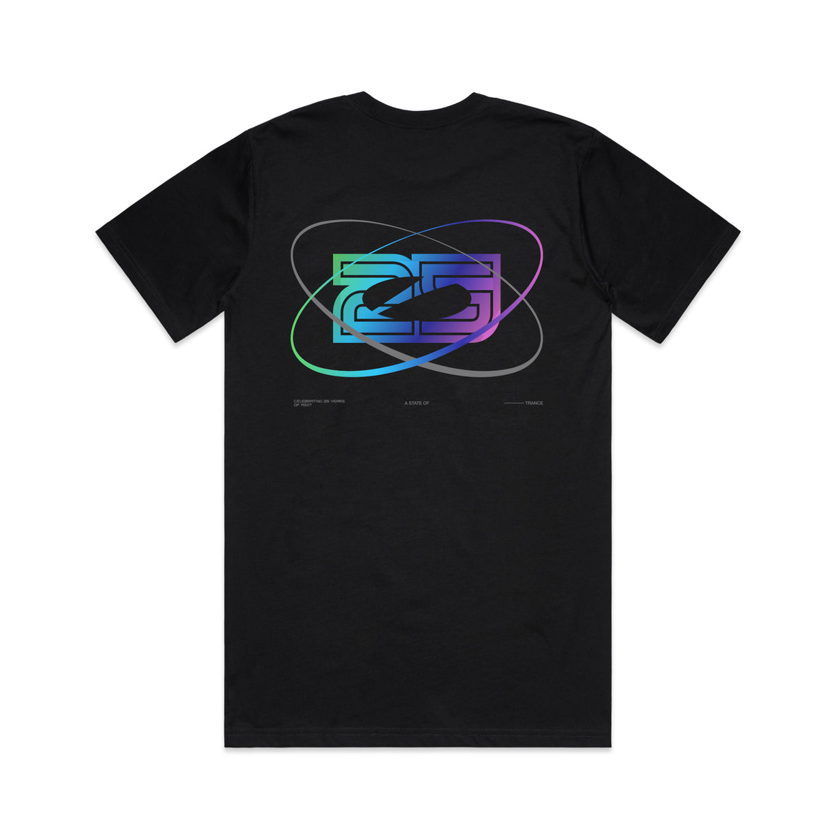 Space Cadet logo T-shirt Black