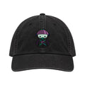 Space Cadet Cap Washed Black