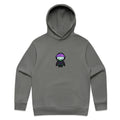 Space Cadet logo Hoodie Grey